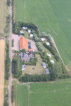 Luchtfoto van de camping